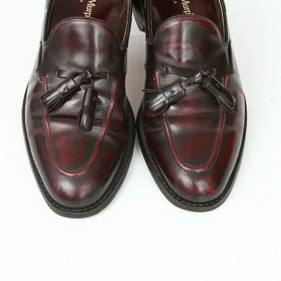 Vintage Johnston Murphy Apron Toe Tassel Loafers main image 10